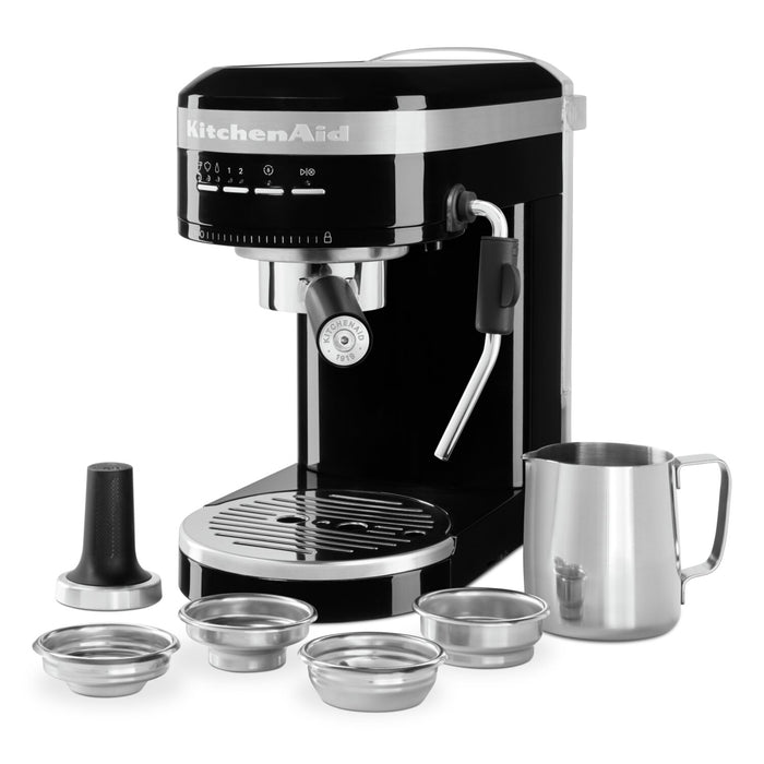 Machine à espresso semi-automatique KitchenAid en métal - KES6503OB