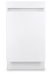 Lave-vaisselle encastré Whirlpool de 18 po et de 47 dBA avec commandes sur le dessus et 3e panier - blanc - PDT145SGLWW
