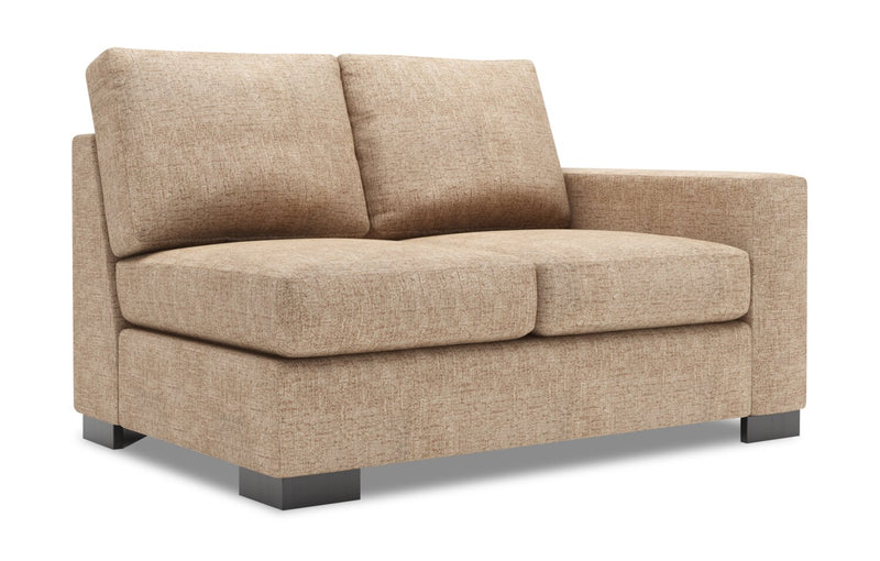 Causeuse de droite Track de la collection Sofa Lab - Luxury Taupe