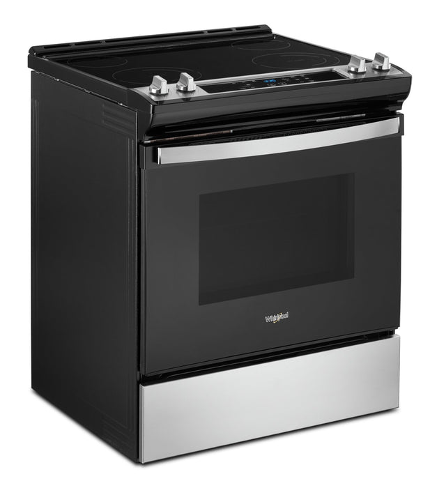 Cuisinière électrique Whirlpool de 4,8 pi³ avec autonettoyage - acier inoxydable - YWEE515S0LS