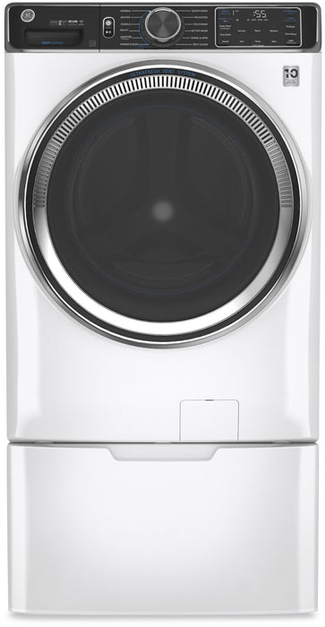 Piédestal GE de 28 po pour la buanderie – GFP1528SNWW