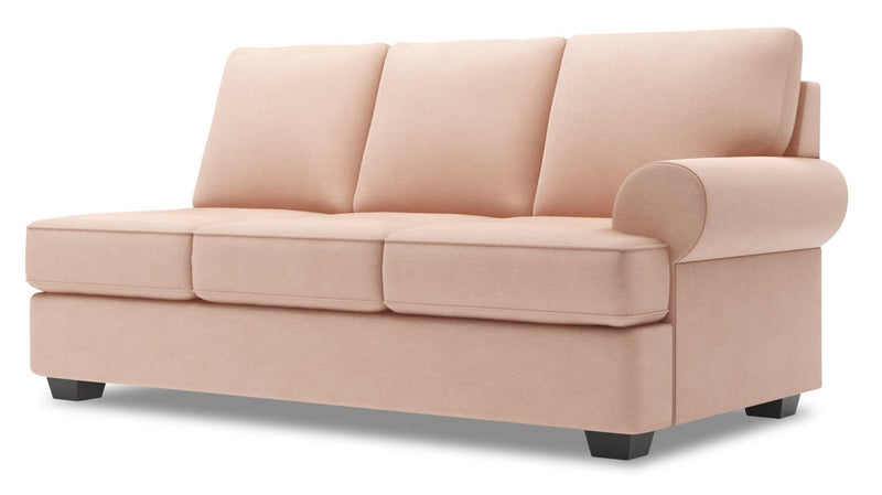 Sofa de droite Roll de la collection Sofa Lab - Pax Rose