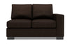 Causeuse de droite Track de la collection Sofa Lab - Luxury Chocolate