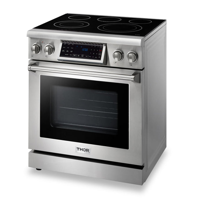 Cuisinière professionnelle électrique Thor Kitchen de 4,55 pi³ à panneau inclinable - TRE3001