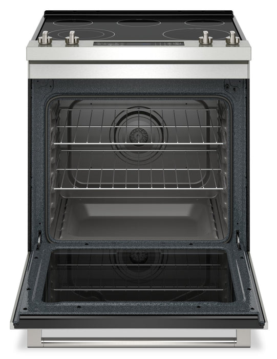 Cuisinière électrique Maytag de 6,4 pi³ avec friture à air et technologie AquaLiftMD - acier inoxydable résistant aux traces de doigts - YMES8800PZ