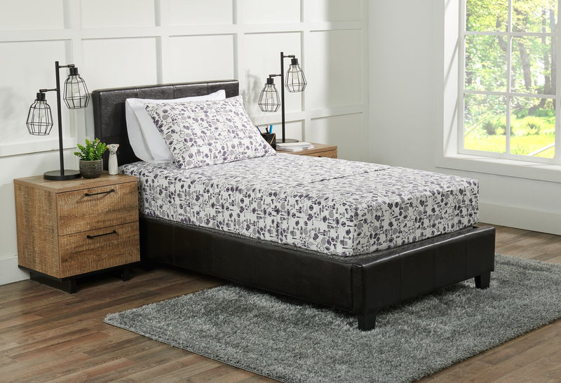 Ensemble de draps Joey 3 pièces en coton pour lit simple