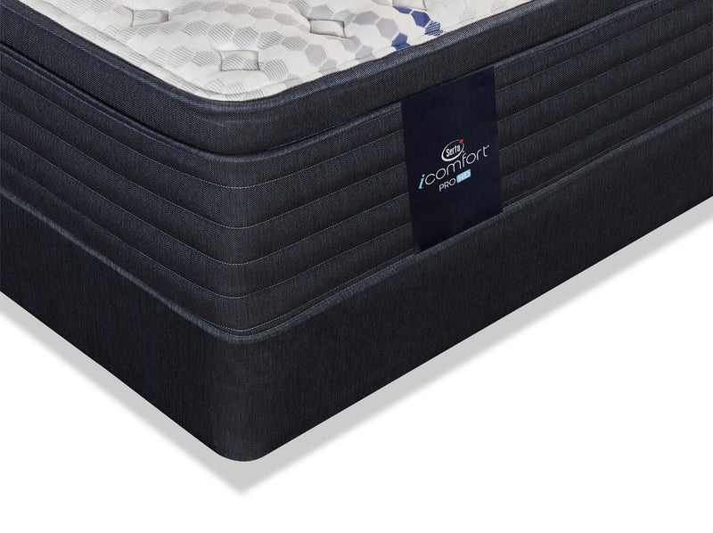 Ensemble sommier divisé Vanguard 2023 de Serta pour grand lit