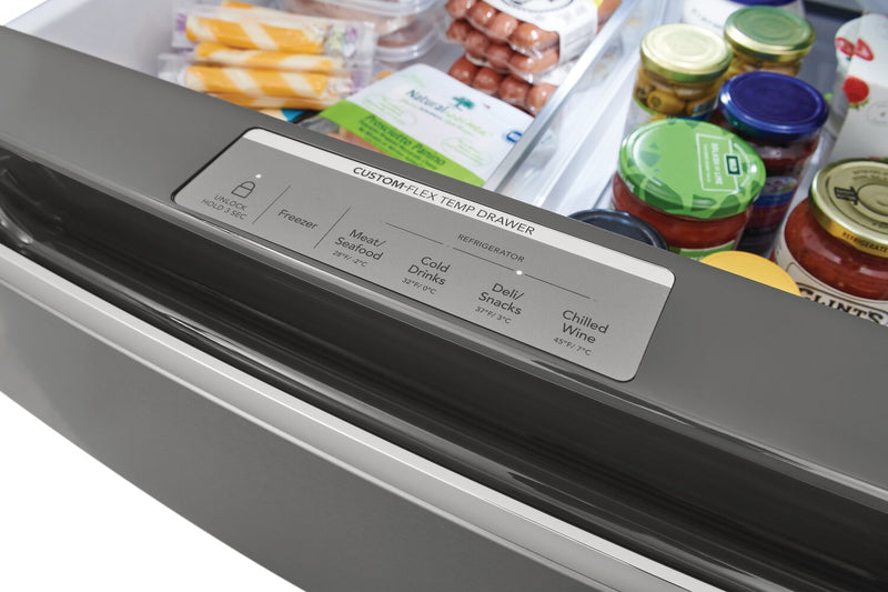 Réfrigérateur Frigidaire Gallery de 21,5 pi³ et de 36 po de profondeur comptoir à 4 portes françaises - acier inoxydable Smudge-ProofMD - GRMC2273CF