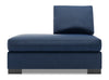 Rallonge pour fauteuil long de gauche Track de la collection Sofa Lab - Pax Navy