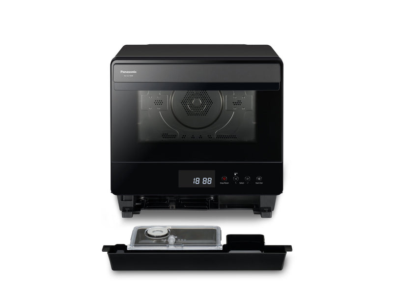 Four à micro-ondes de comptoir Panasonic de 0,7 pi³ avec four à la vapeur combiné et friture à air saine - noir - NUSC180B