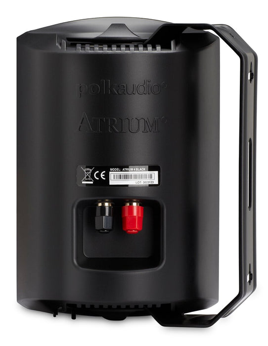 Haut-parleurs pour l’extérieur Atrium 4 de Polk Audio avec haut-parleurs individuels de 4,5 po noirs - AM4085