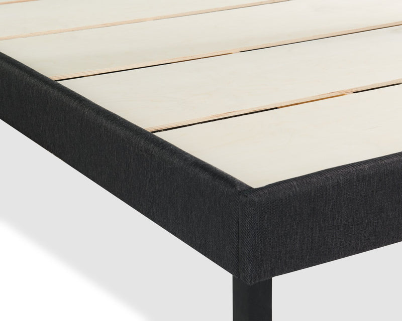 Base plateforme Breeze pour grand lit - noir