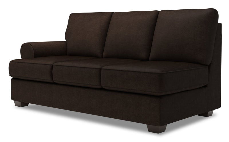 Sofa-lit de gauche Roll de la collection Sofa Lab- Luxury Chocolate