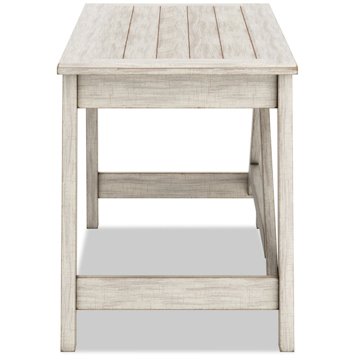 Bureau Carynhurst de 60,13 po à 2 tiroirs - blanchi