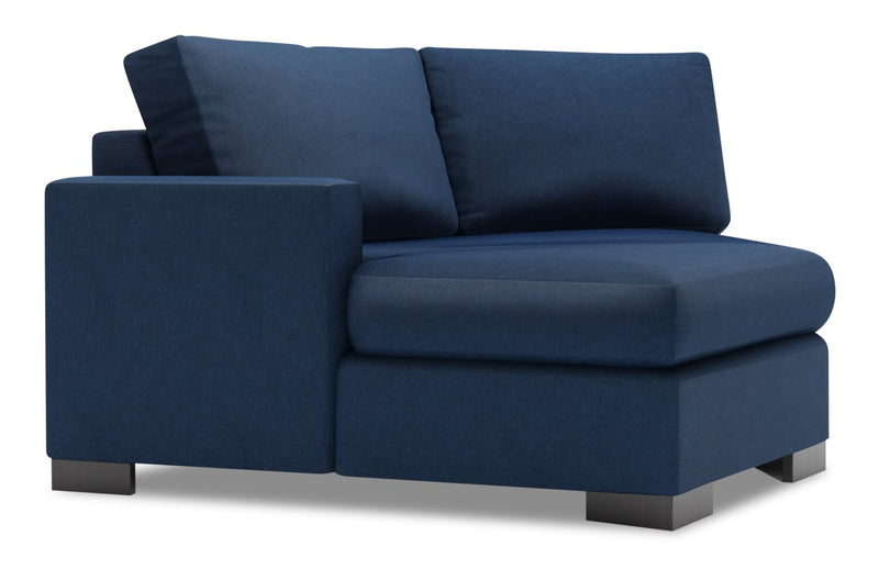 Fauteuil Cuddler de gauche Track de la collection Sofa Lab - Pax Navy