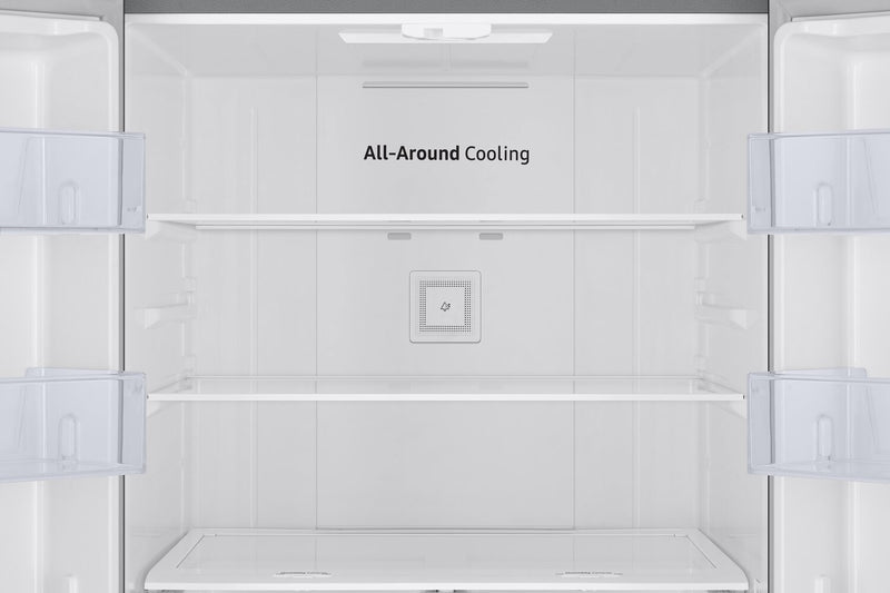 Réfrigérateur Samsung de 22,1 pi³ et de 30 po à portes françaises - acier inoxydable - RF22A4111SR/AA