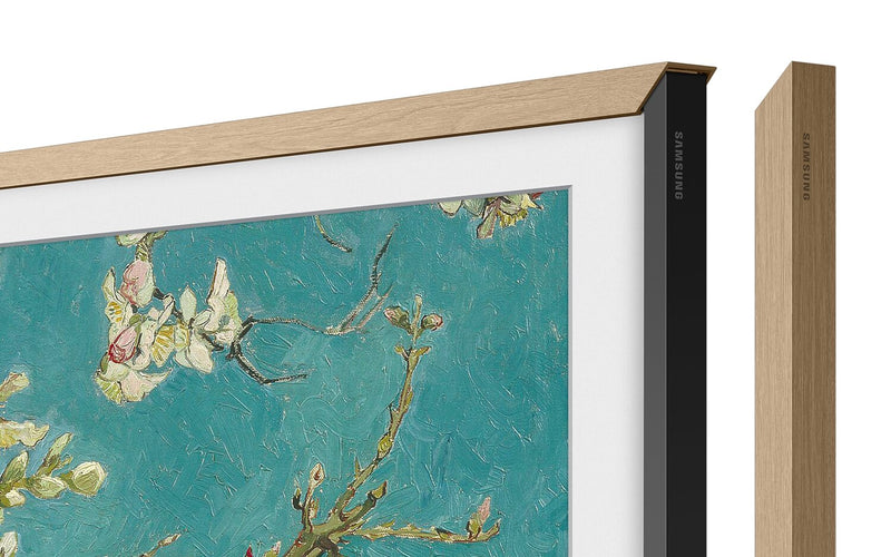Cadre décoratif personnalisable pour téléviseur « The Frame » de 32 po de Samsung - teck moderne