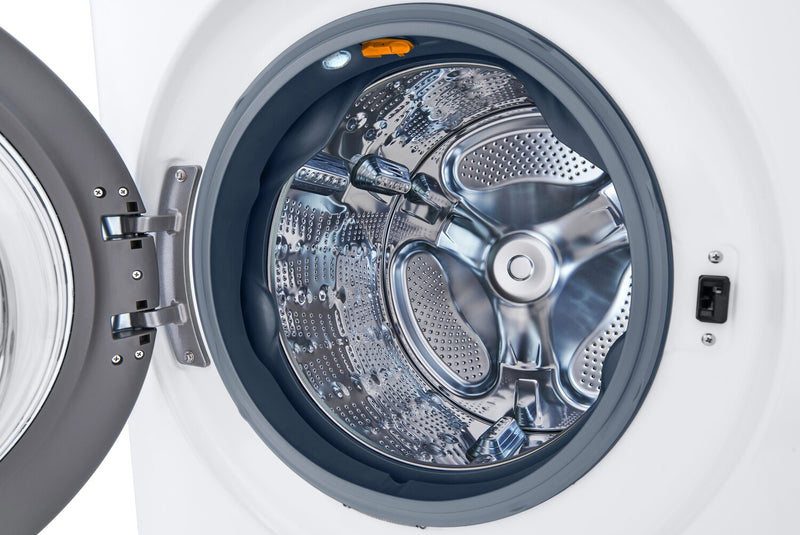 Tour de lavage WashTowerMC haute efficacité LG à chargement frontal avec laveuse de 5,2 pi³ et sécheuse de 7,4 pi³ - blanche - WKE100HWA