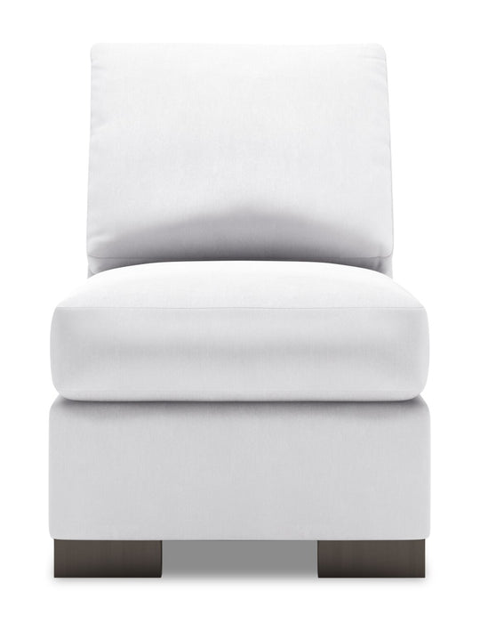 Fauteuil sans accoudoirs Track de la collection Sofa Lab - Pax Ice
