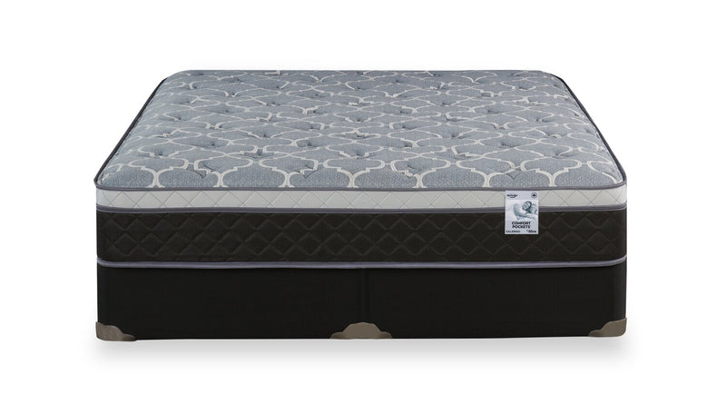 Ensemble matelas à Euro-plateau divisé Salerno de Springwall pour grand lit