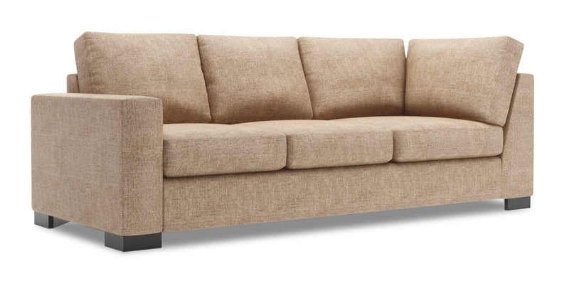 Sofa de gauche pour rallonge Track de la collection Sofa Lab - Luxury Taupe