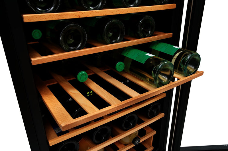 Réfrigérateur Frigidaire de 4,4 pi³ et de 21,5 po avec refroidisseur à vin à 2 zones à 45 bouteilles - acier inoxydable - FRWW4543AS