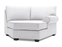  Fauteuil Cuddler de droite Roll de la collection Sofa Lab - Pax Ice 