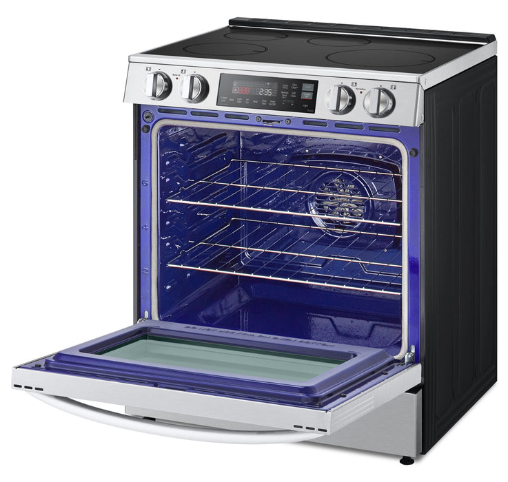 Cuisinière intelligente à induction LG de 6,3 pi³ avec friture à air et convection ProBake ConvectionMD - acier inoxydable Smudge-ProofMD - LSIL6334F
