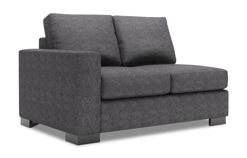 Causeuse de gauche Track de la collection Sofa Lab - Luxury Charcoal