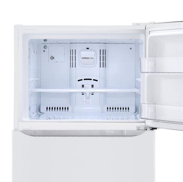 Réfrigérateur LG de 20 pi³ et de 30 po à congélateur supérieur - blanc - LTCS20020W