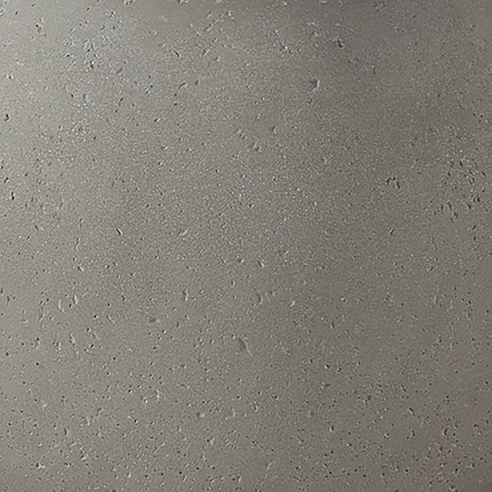 Lampe de table de 20 po béton gris avec abat-jour ivoire