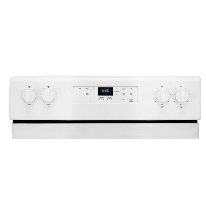 Cuisinière électrique Whirlpool de 4,8 pi³ avec autonettoyage - blanche - YWFC315S0JW