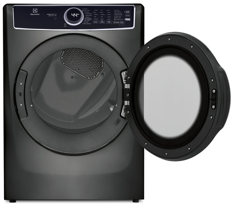 Sécheuse à gaz Electrolux de 8 pi³ avec vapeur - titane - superposable - ELFG7537AT