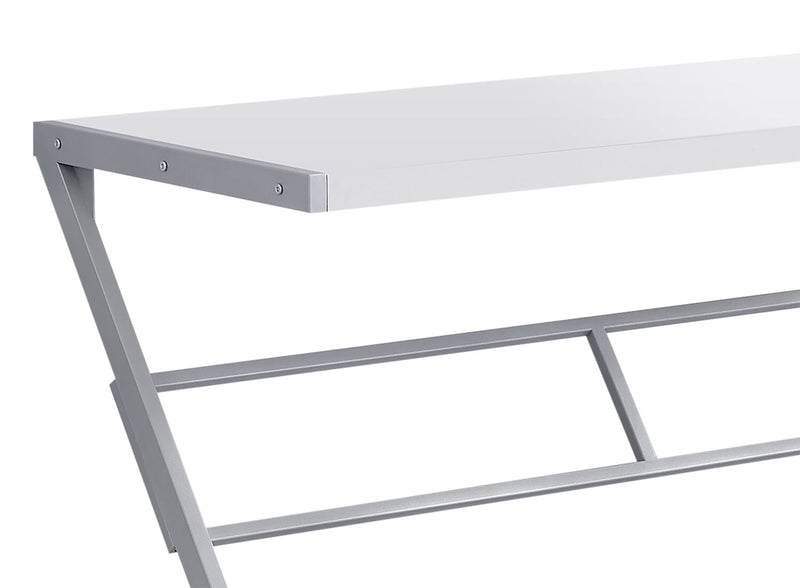Bureau compact Matt de 48 po - blanc