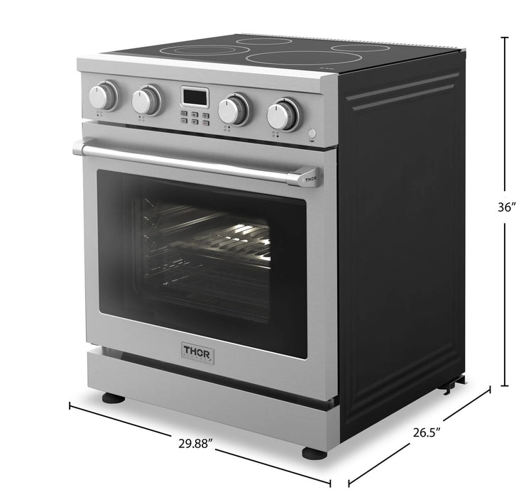 Cuisinière électrique professionnelle Thor Kitchen de 4,8 pi³ - ARE30