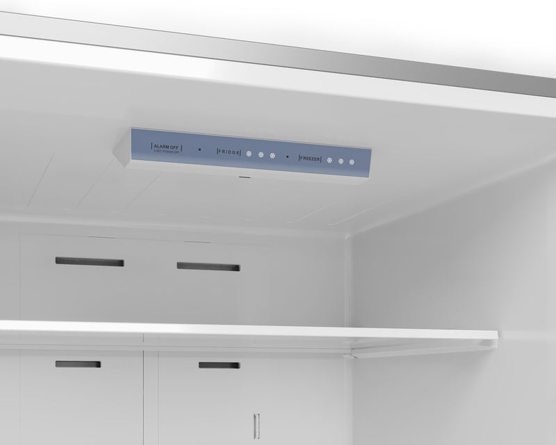 Réfrigérateur Midea de 18,7 pi³ à congélateur inférieur - MRB19B7AST