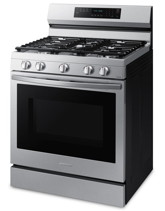 Cuisinière intelligente à gaz amovible Samsung de 6 pi³ avec friture à air - acier inoxydable - NX60A6711SS/AA