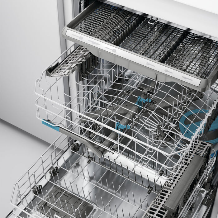 Lave-vaisselle encastré Frigidaire Gallery de 24 po et de 47 dBA avec commandes sur le dessus - acier inoxydable noir Smudge-ProofMC - GDSH4715AD 