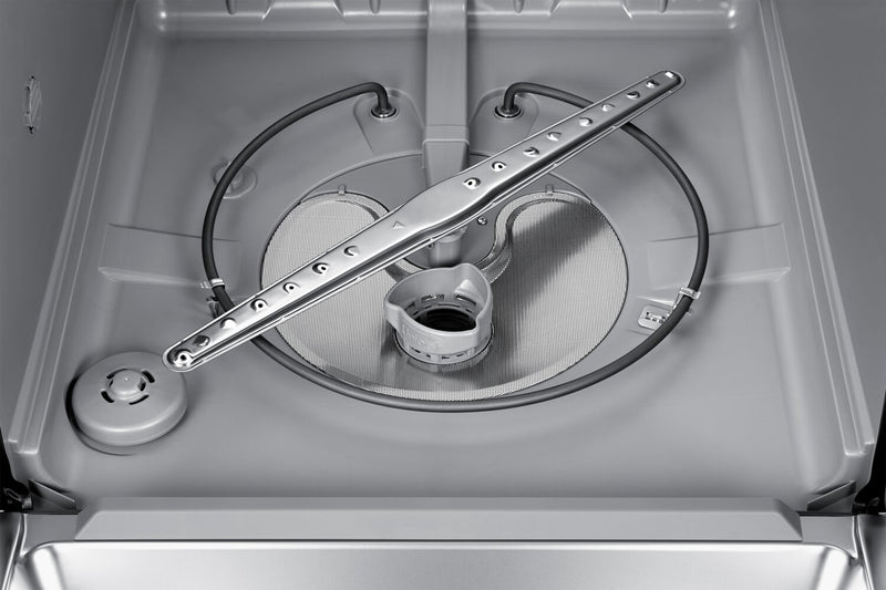 Lave-vaisselle encastré Samsung à 53 dBA de 24 po avec commandes sur le dessus et cuve hybride - DW80CG4021SRAA