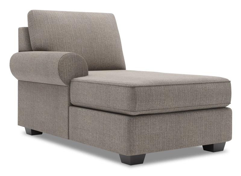 Fauteuil long de droite Roll de la collection Sofa Lab - Luna Smoke
