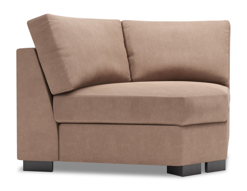 Fauteuil courbé en coin Track de la collection Sofa Lab - Pax Wicker