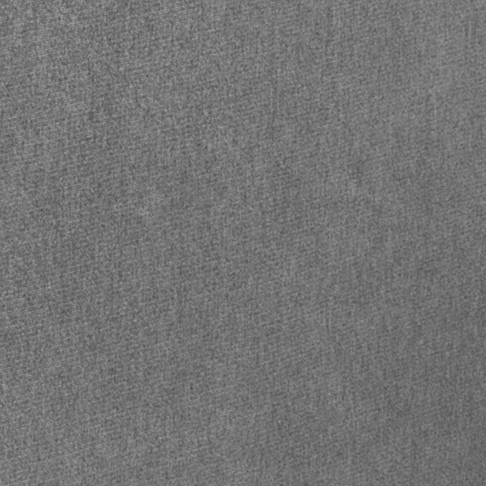 Causeuse modulaire Evolve de Scott Living de 79 po en tissu d’apparence lin avec coussins amovibles en duvet et plumes - gris anthracite