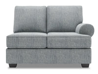  Causeuse de droite Roll de la collection Sofa Lab - Luna Pewter 