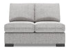 Causeuse sans accoudoirs Track de la collection Sofa Lab - Luna Domino
