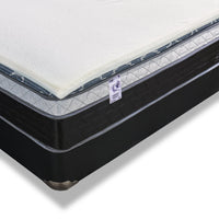  Surmatelas luxueux ferme Silver de Springwall 2 po pour lit simple