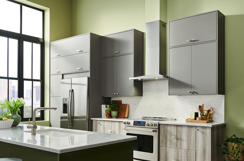 Hotte cheminée pyramidale Broan Designer de 30 po – BWS1304SS