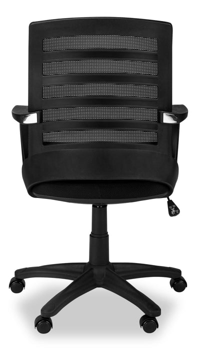 Chaise de bureau Felton de 24 po - mailles noires
