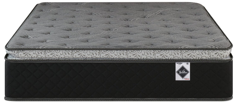 Matelas dans une boîte à plateau-coussin Sage de Springwall pour lit double