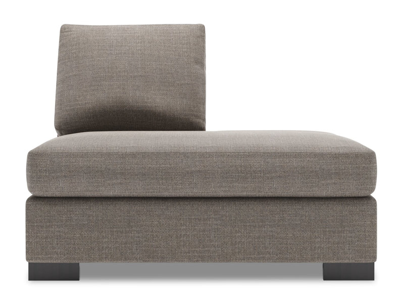 Rallonge pour fauteuil long de droite Track de la collection Sofa Lab - Luna Smoke