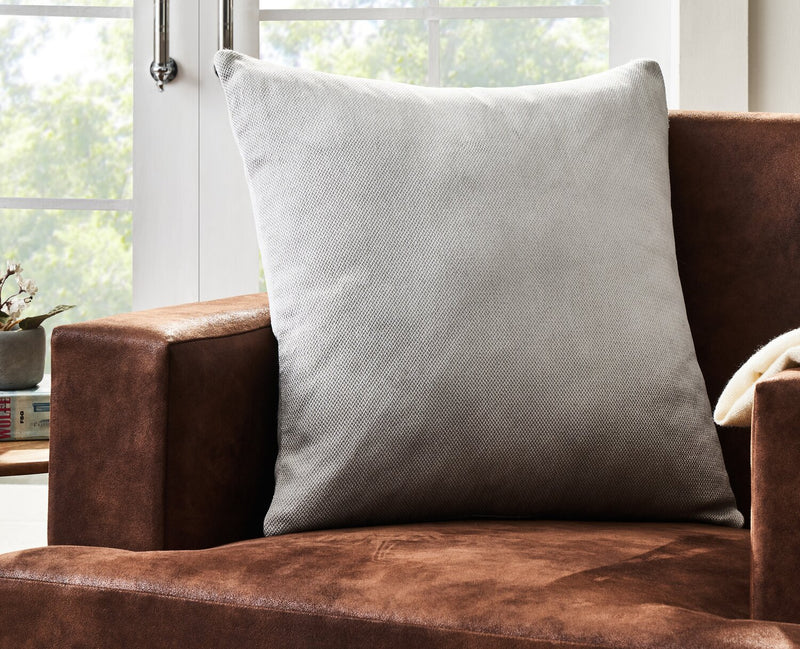 Coussin décoratif classique pour l’intérieur et l’extérieur - gris clair